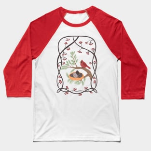 Cardinal bird Baseball T-Shirt